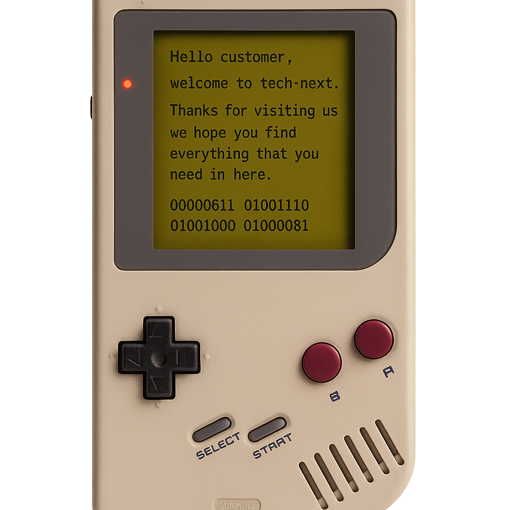 20250621_1222_Gameboy Tech Welcome_simple_compose_01jy904se2fhjas143q9p32hn2