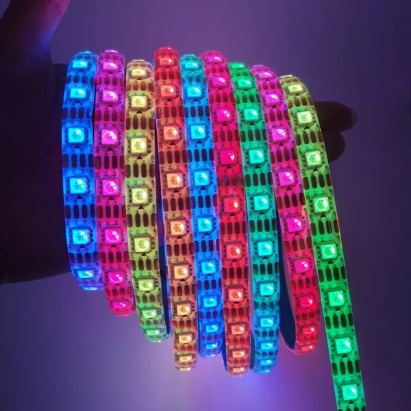 WS2815 RGB LED Strip – Individually Addressable, 12V Dual Signal - Image 2