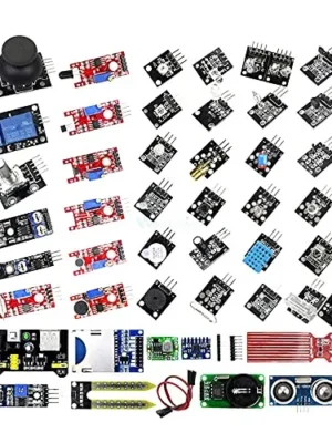 45-in-1 Sensor Module Starter Kit for Arduino – Compatible with Mega 2560, Nano, and UNO