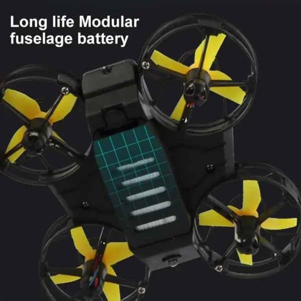 Mini Remote Control Drone for Kids – 3-Speed, One-Key Takeoff, Obstacle Avoidance, LED Lights - Image 2