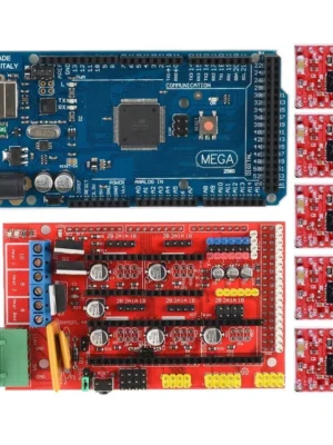 RepRap 3D Printer Control Pack – RAMPS 1.4 + Arduino Mega 2560 + 5x A4988 Drivers